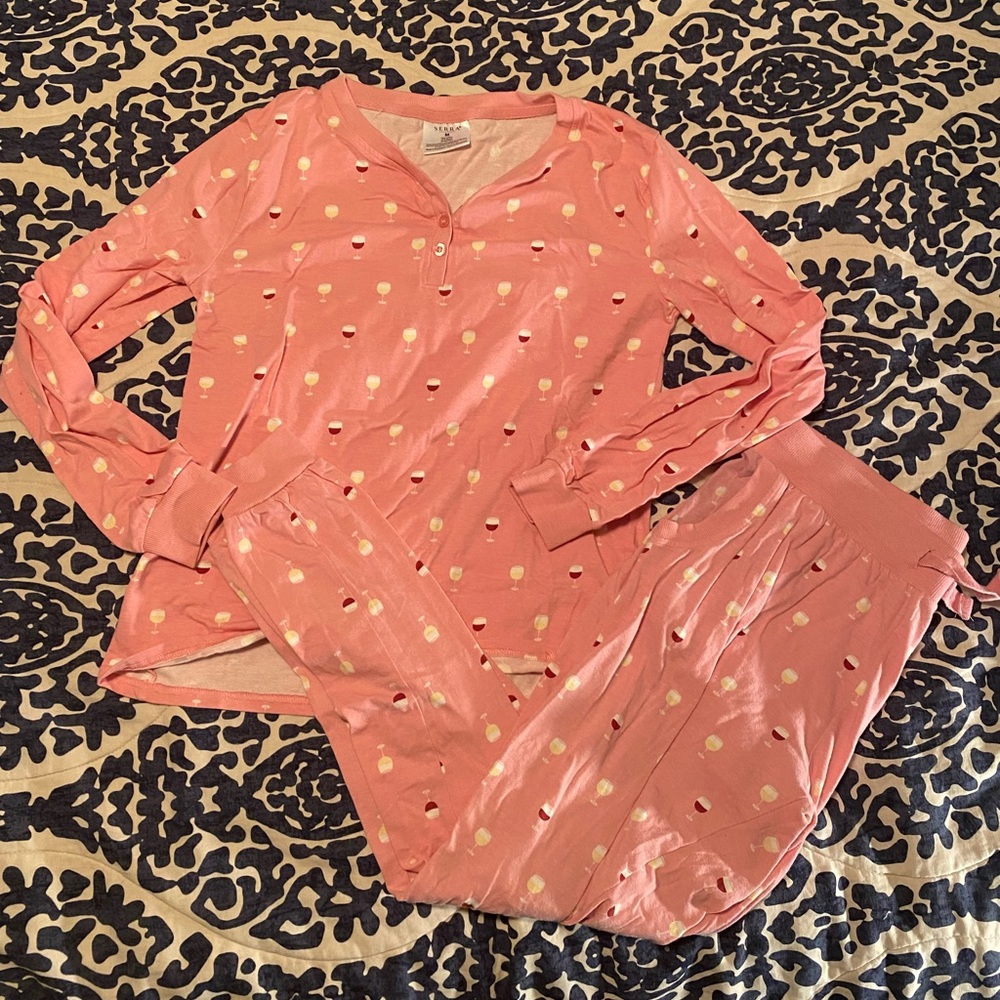 Aldi Wine Pajamas